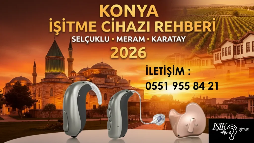 Konyada İşitme Cihazı Selçuklu Meram Karatay 2026