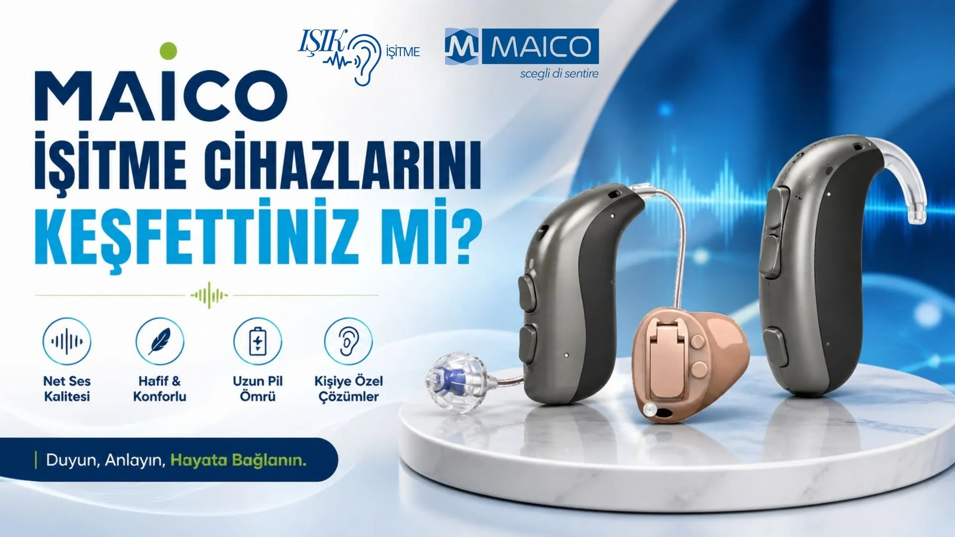 Maico İşitme Cihazlarını Keşfettiniz Mi